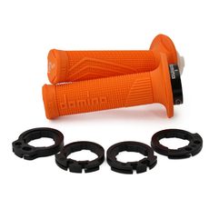 Ročaji (Gripi) DOMINO 184162030 D-lock orange with collars