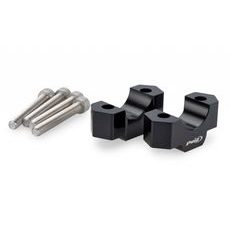 Risers PUIG 22142N črna height 20mm, d 29mm