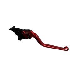Ročica zavore ACCOSSATO EDF039 fixed CNC-worked aluminium, red
