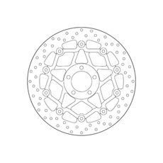 Zavorni disk BREMBO 78B408A1 floating