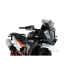 Windscreen PUIG SPORT 21868H smoke