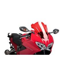 Windscreen PUIG RACING 7598R rdeč