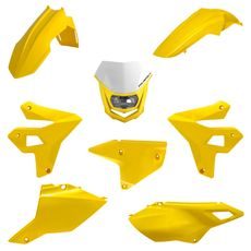 Set plastik POLISPORT 91590 restyling Rumena
