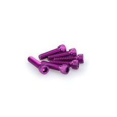 Screws PUIG ANODIZED 0473L violet M8 x 30mm (6pcs)