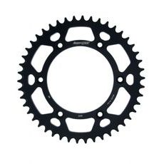 Aluminijasti zadnji verižnik (zobnik) SUPERSPROX RAL-990:46-BLK črna 46T, 520
