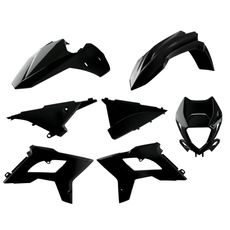 Set plastik POLISPORT 91087 restyling Črn
