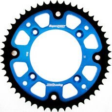 Rear sprocket SUPERSPROX STEALTH RST-998:51-BLU moder 51T, 428