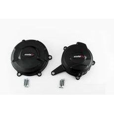 Engine covers PUIG Track for Championship 21505N črna included 2 covers