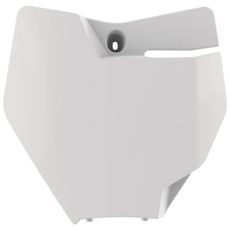 Number plate POLISPORT 8666200001 bela