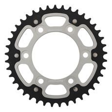 Zadnji verižnik (zobnik) SUPERSPROX STEALTH RST-735:41-SLV srebrna 41T, 520