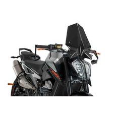 Windshield PUIG NEW GEN. SPORT 9668N črna