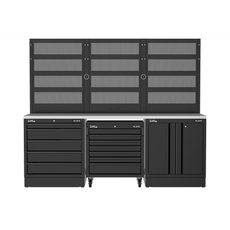 Workbench LV8 EVS24-04X with stainless steel top