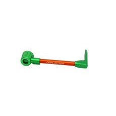 Lever guard ACCOSSATO DE001 with orange hose and joint right, aluminium
