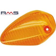 Leča za smerokaz - sprednja leva RMS 246470290 oranžna E-mark