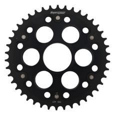 Rear sprocket SUPERSPROX STEALTH RST-755:42-BLK črna 42T, 520