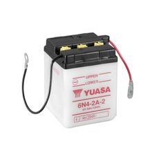 Conventional 6V battery NO ACID YUASA 6N4-2A-2