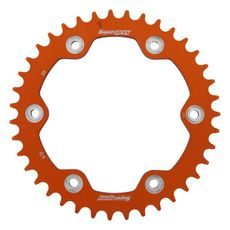 Rear ALU sprocket SUPERSPROX RAL-613:39-ORG oranžna 39T, 525