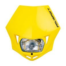 Headlight POLISPORT MMX 8663500004 Rumena