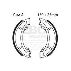 Brake shoe set EBC Y522 Vzmeti niso priložene