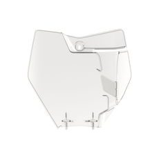 Number plate POLISPORT 8664900004 clear 99