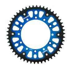 Rear sprocket SUPERSPROX STEALTH RST-245/2:50-BLU moder 50T, 520