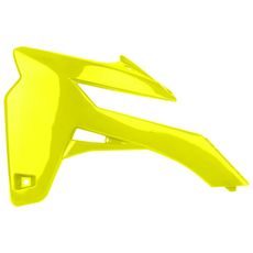 Radiator scoops POLISPORT 8419800002 (par) Flo Yellow