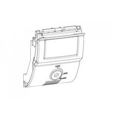 Locking mechanism SHAD D1B59MAR for SH58X and SH59X