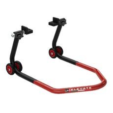 Universal rear stand LV8 E620LG.KR with rubber cursors black/red