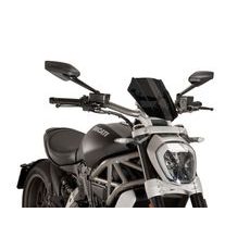 Windshield PUIG NEW GEN. SPORT 8921F dark smoke
