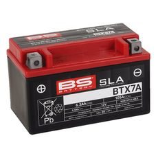 Tovarniško aktiviran akumulator BS-BATTERY BTX7A (FA) (YTX7A (FA)) SLA