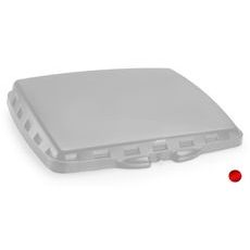 Top case cover PUIG MEGA BOX 20707R rdeč