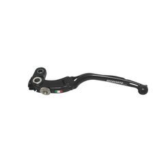 Folding lever ACCOSSATO LV017 in aluminium for ACCOSSATO full clutch črna