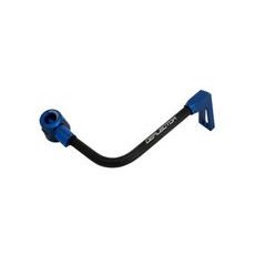 Lever guard ACCOSSATO DE001 with black hose and joint right, aluminium