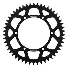 Rear ALU sprocket SUPERSPROX RAL-460:50-BLK črna 50T, 520