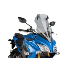 Windscreen PUIG TOURING WITH VISOR 7641H smoke