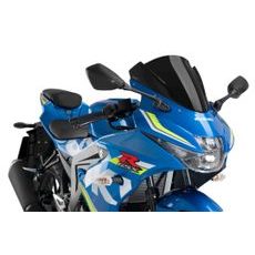 Windscreen PUIG RACING 9721N črna