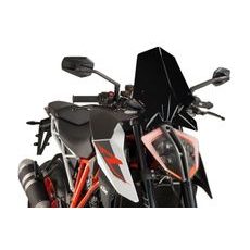 Windshield PUIG NEW GEN. SPORT 9692C carbon look