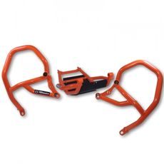 Engine guards RDMOTO CF124O oranžna upper + lower