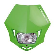 Headlight POLISPORT MMX 8663500007 Zelena