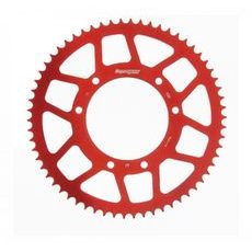 Aluminijasti zadnji verižnik (zobnik) SUPERSPROX RAL-1131:62-RED rdeč