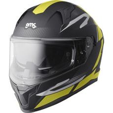 Integralna čelada GMS VELOX ZG12601 graphic matt black-yellow-grey XS