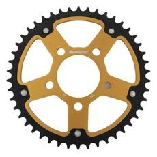 Zadnji verižnik (zobnik) SUPERSPROX STEALTH RST-728:46-GLD zlata 46T, 520