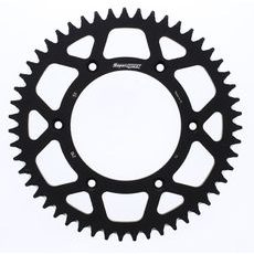 Rear ALU sprocket SUPERSPROX RAL-210:51-BLK črna 51T, 520