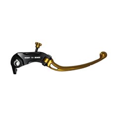 Brake lever folding ACCOSSATO LV030 in aluminium for brake master cylinder Ready To Brake zlata