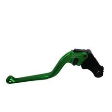 Clutch Lever ACCOSSATO ESH250 fixed CNC-worked aluminium, green