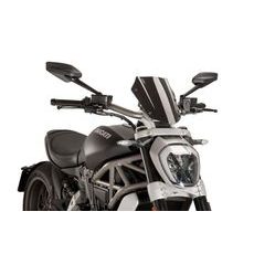 Windshield PUIG NEW GEN. SPORT 8921N črna