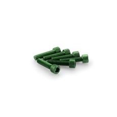Screws PUIG ANODIZED 0544V zelena M6 x 25mm (6pcs)