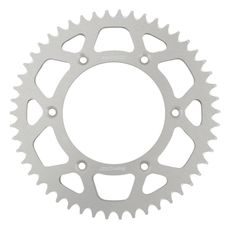 Aluminijasti zadnji verižnik (zobnik) SUPERSPROX RAL-8000:50-SLV srebrna 50T, 520