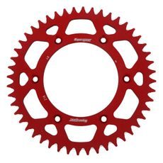 Rear ALU sprocket SUPERSPROX RAL-210:48-RED rdeč 48T, 520