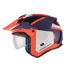 Helmet MT Helmets DISTRICT SV S ANALOG D5 GLOSS RED XL